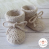 chaussons bébé en laine mérinos