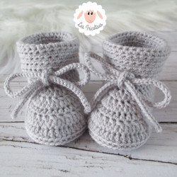 chaussons bébé en laine mérinos