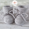 chaussons bébé en laine mérinos