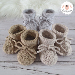 chaussons bébé en laine mérinos