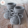 chaussons bébé en laine mérinos