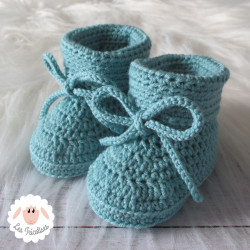 chaussons bébé en laine mérinos
