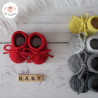 Chaussons bébé en laine mérinos