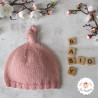 Bonnet de naissance en coton bio