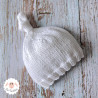 Bonnet de naissance en coton bio