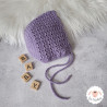 Bonnet béguin en laine mérinos