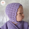 Bonnet béguin en laine mérinos