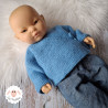 Brassière de naissance en laine