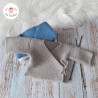 Brassière de naissance en laine