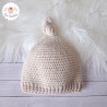Bonnet et chaussons assortis en laine mérinos