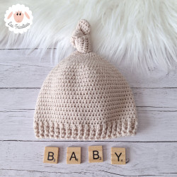 Bonnet et chaussons assortis en laine mérinos