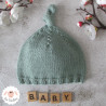 Bonnet et chaussons assortis en coton bio