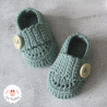 Bonnet et chaussons assortis en coton bio
