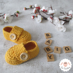 Bonnet et chaussons assortis en coton bio