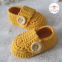 Bonnet et chaussons assortis en coton bio