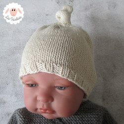 Bonnet et chaussons assortis en coton bio
