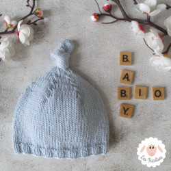Bonnet et chaussons assortis en coton bio