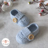 Bonnet et chaussons assortis en coton bio