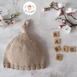 Bonnet et chaussons en coton bio