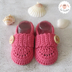 Chaussons mocassins en coton bio