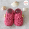 Chaussons mocassins en coton bio