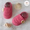 Chaussons mocassins en coton bio