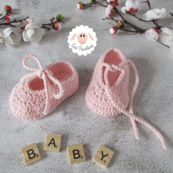 Chaussons ballerines en coton