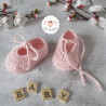 Chaussons ballerines en coton