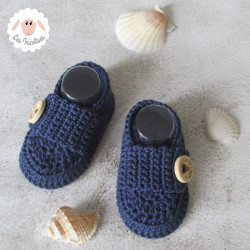 Chaussons mocassins en coton
