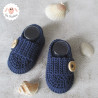 Chaussons mocassins en coton