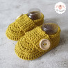Chaussons mocassins en coton
