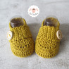 Chaussons mocassins en coton