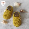 Chaussons mocassins en coton
