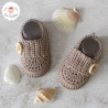 Chaussons mocassins en coton