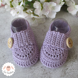 Chaussons mocassins en coton