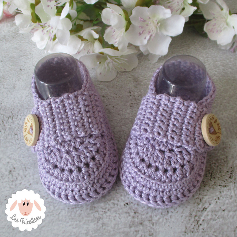 Chaussons mocassins en coton