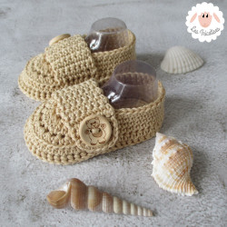 Chaussons mocassins en coton