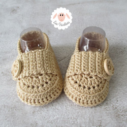 Chaussons mocassins en coton