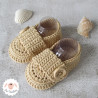 Chaussons mocassins en coton
