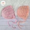 Bonnet bébé béguin en coton bio vegan
