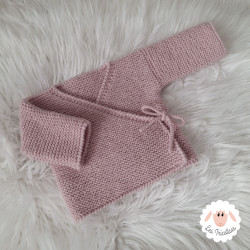 Brassière de naissance en laine