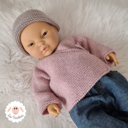 Brassière de naissance en laine