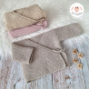Brassière de naissance en laine