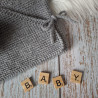 Brassière de naissance en laine