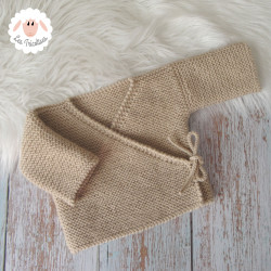 Brassière de naissance en laine