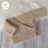 Brassière de naissance en laine
