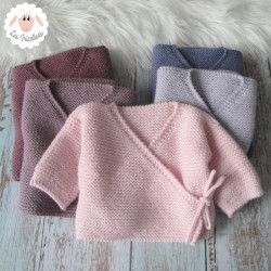 Ensemble de naissance brassière béguin chaussons
