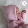 Ensemble de naissance brassière béguin chaussons