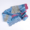 Brassière bébé en coton multicolore et chaussons assortis