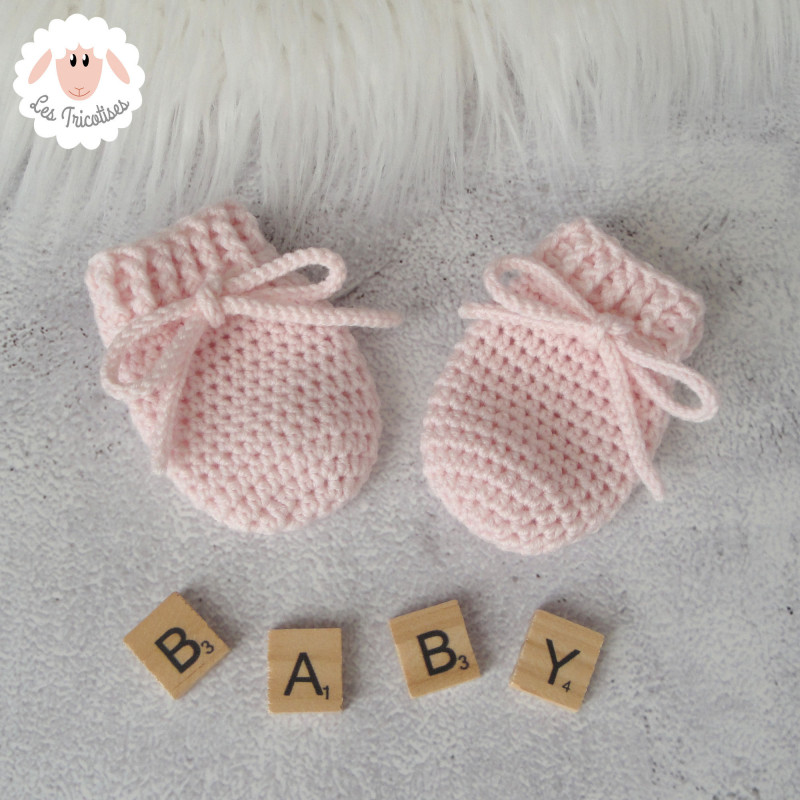 Moufles bébé en laine mérinos Moufles bébé en laine mérinos